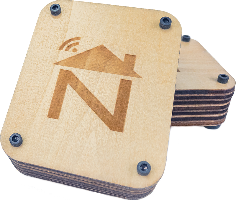 Smart Controller with wood casing