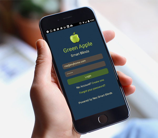 Neo Smart Blinds services - Customize your own app