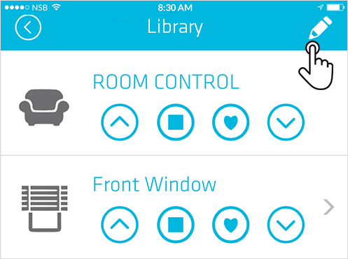 Smart Controller how to edit room information