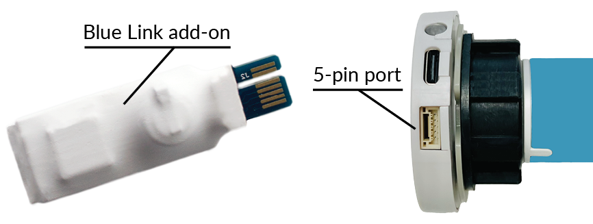 Neo Smart Blinds Blue Link add-on for motor with 5-pin port